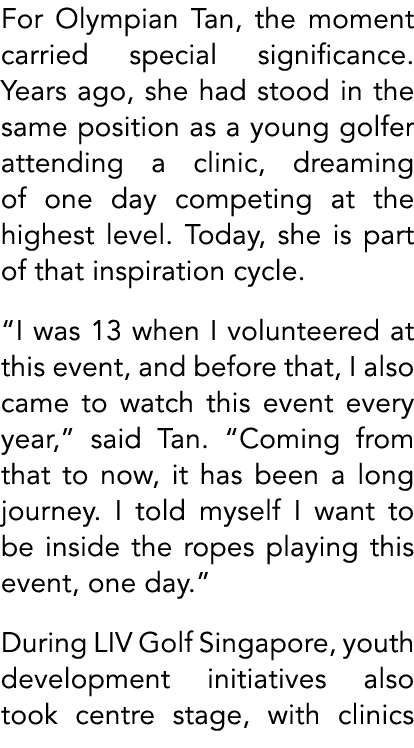 Tan was joined by a new generation of history makers, including Hiroshi Tai, who was named SGA Male Golfer of the Yea...